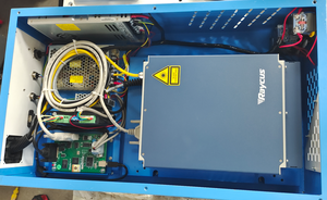 Máquina de Marcado Láser de <span class=keywords><strong>Fibra</strong></span> Portátil de 20w 30w 50w 60w con Rotatorio para Tazas de Acero Inoxidable - Product Image 4