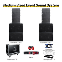Système actif Line Array L-solution H20+H228 pour événements DJ