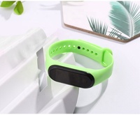 Jam Tangan Digital LED Fashion Pria Wanita Kasual Yoga Silikon Olahraga Anak-Anak Jam Tangan Outdoor Gelang Jam Tangan