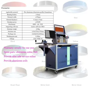 Máquina dobladora de letras de señalización 3D, máquina CNC de DH-5150, para hacer letreros, suministro de letras de canal