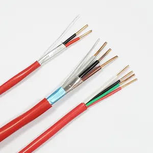 Tian Jie-Fire Alarm Cable 2C 16AWG/1.5mm2 BC shielded PVC (UL) ROHS ETL FPLR Fire Alarm Cable