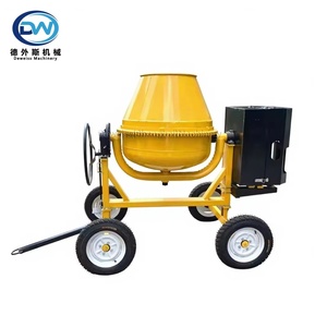 Petite bétonnière avec moteur diesel/électrique d'une capacité de 350/500/600 litres, design portable <span class=keywords><strong>au</strong></span> <span class=keywords><strong>prix</strong></span> d'usine - Product Image 1