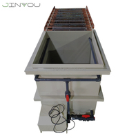 Machine d'électrolyse du cuivre, machine d'électrolyse de l'or, réservoir d'électrolyse pour zinc nickel chrome