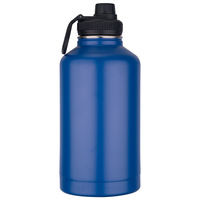Bouteilles d'eau sport isothermes sous vide en acier inoxydable à double paroi, revêtement poudré, sans BPA, anti-fuite, 64 oz, vente en gros Emerit 2025