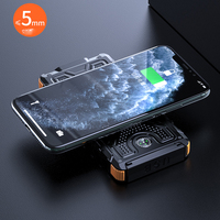 Nouveau Powerbank à énergie solaire 10000mAh tendance avec lumière LED et boussole 18W entrée Micro USB à charge rapide pour le camping