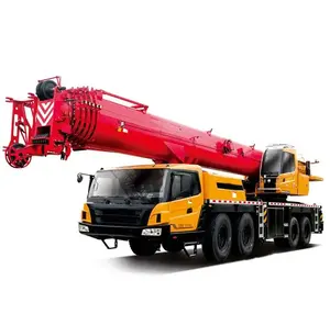 SA-NY STC800E6 80 ton bekas kinerja tinggi peralatan konstruksi derek seluler semua medan truk dengan derek