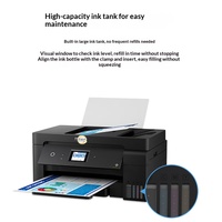 Impresora de Alta Velocidad Epson L14150 L14158 A3 ET-15000 - Alimentador Automático de Doble Cara Inalámbrico - Copia, Escanea, Envía Faxes, Inyección de Tinta a Color A3+