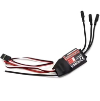 Contrôleur brushless Hobbywing Skywalker V2 ESC 2-6S 15A-100A UBEC en plastique pour quadricoptères et avions RC FXB
