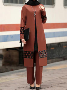 M-3XL Set Abaya in due pezzi antistatico per adulti per la primavera progettato per <span class=keywords><strong>donne</strong></span> <span class=keywords><strong>asiatiche</strong></span> arabe e musulmane - Product Image 6