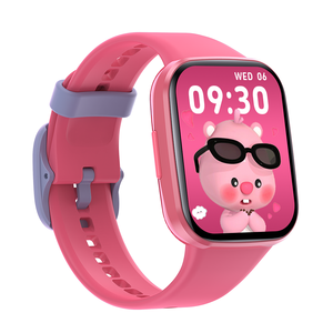 Montre connectée pour enfants Android, écran TFT carré de 1,69 pouces, étanche IP67, réveil, calendrier, suivi du sommeil, <span class=keywords><strong>musique</strong></span> magnétique - Product Image 1
