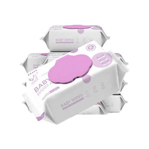 Lingettes humides pour bébé biodégradables en coton biologique, douces, écologiques, pour peaux sensibles, désinfectantes, à pH équilibré - Product Image 5