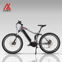 Bafang — kit de motorisation de vélo électrique hybride 13ah, vélo à entraînement central dans le pédalier, vtt emtb