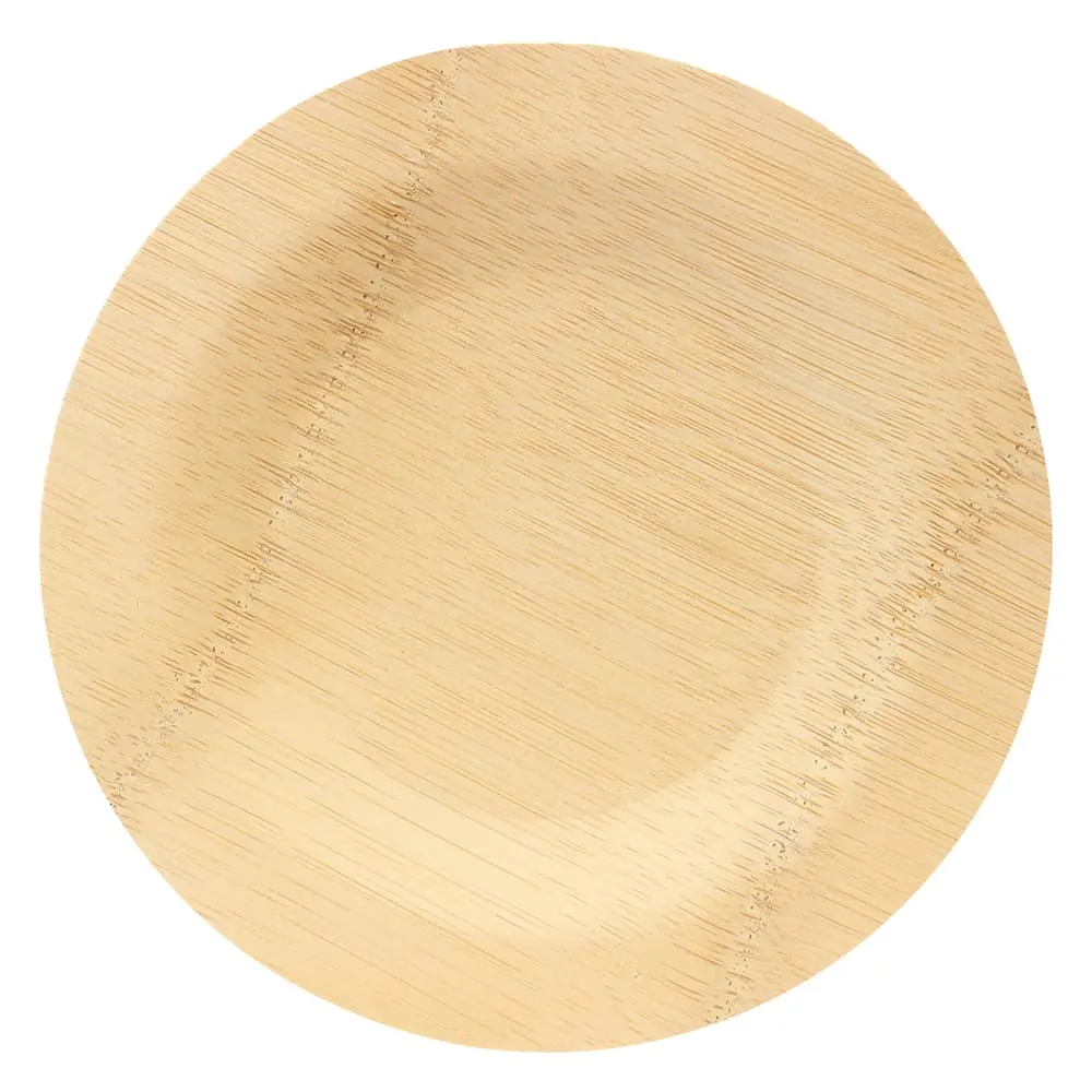 Bamboo Square Food Tray Palm Leaf Plates Eco-Friendly Wooden Plates Disposable And Compostable Dinnerware
