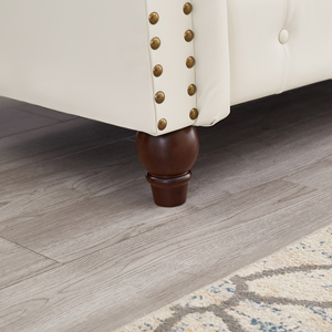 Ensemble de canapés sectionnels Chesterfield classiques, design contemporain haut de gamme pour salon, avec fonction extensible - Product Image 4