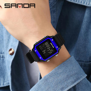 Reloj Deportivo Sanda 2174, Nuevo Modelo, Estilo Antiguo, Multifuncional, Resistente al Agua 5BAR, Digital, Electrónico, con Alarma - Product Image 3