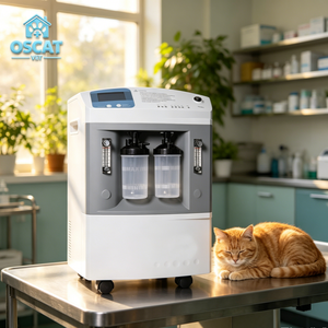 Concentrador de Oxígeno Veterinario OSCAT de Alta Capacidad para Emergencias en Clínicas <span class=keywords><strong>Veterinarias</strong></span> las <span class=keywords><strong>24</strong></span> <span class=keywords><strong>Horas</strong></span> - Product Image 1