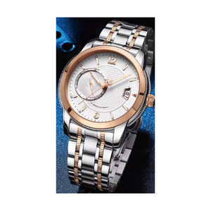 Relojes de Pulsera de Acero Automáticos Luminosos con Diseño de Fábrica y Calendario Personalizado Similar, con Visualización de 24 Horas, para la Marca Propia de los Invitados - Product Image 1