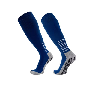 High Quality Custom Logo Non-Slip Football Sports Socks Comfortable Elastic Breathable Knitted High-Crew Summer Wholesale - Product Image 6