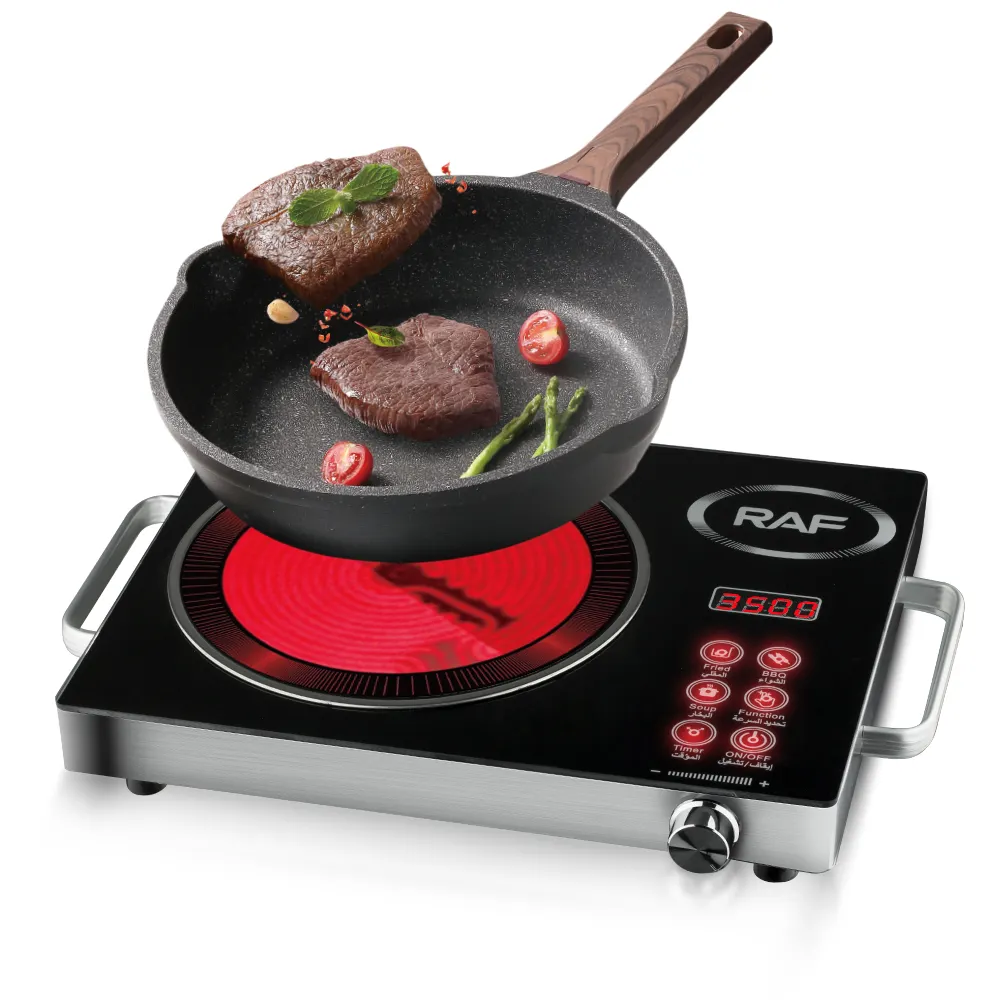 Premium Brand RAF Electric Stove Single Hot Plate Portable Heating Oven Induction Cooker Cooktop