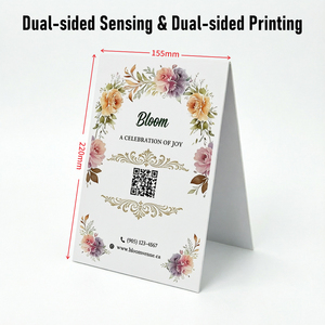 ขาตั้งสา<span class=keywords><strong>ม</strong></span>เหลี่ย<span class=keywords><strong>ม</strong></span> PVC แบบกำหนดเองสำหรับการ์ดเชิญงานแต่งงานและธุรกิจ พร้อ<span class=keywords><strong>ม</strong></span>ชิป NFC สำหรับงานปาร์ตี้และโปรโมชั่น การ์ดอวยพรพรีเ<span class=keywords><strong>ม</strong></span>ีย<span class=keywords><strong>ม</strong></span> - Product Image 4