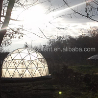 Tente extérieure transparente de dôme géodésique d'igloo pour la cabine 360 de photo