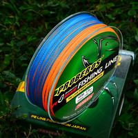 LureStorm PE 4X 100m.4 # -10 #   Ligne de pêche tressée à 4 brins, fil en polyester super haute énergie pour la pêche en rivière, en lac et en mer