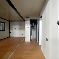 Conteneur de bureau extensible de 20 pieds à toit incliné, écologique, étanche et résistant à la neige, personnalisé par l'usine source, populaire