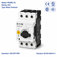 Eaton PKZM0-32 32A 3-Pole Motor Protection Circuit-Breaker 690V AC Sakelar Pelindung Keamanan Motor Industri