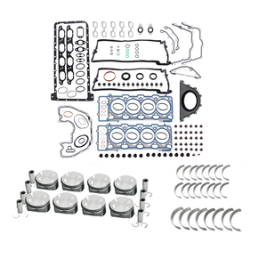 BMW 4.8 550i 650i 750i 750Li X5 E65 E66 E53 E70 N62 B48 04-10 4.8L için N62B48 Motor Revizyon Kiti Ana Yatak Piston Conta Seti - Product Image 1