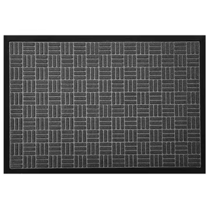 Logo personnalisé moderne rayé antidérapant paillasson d'entrée anti-poussière tapis de sol pour les centres commerciaux hôtels maisons en polypropylène - Product Image 3