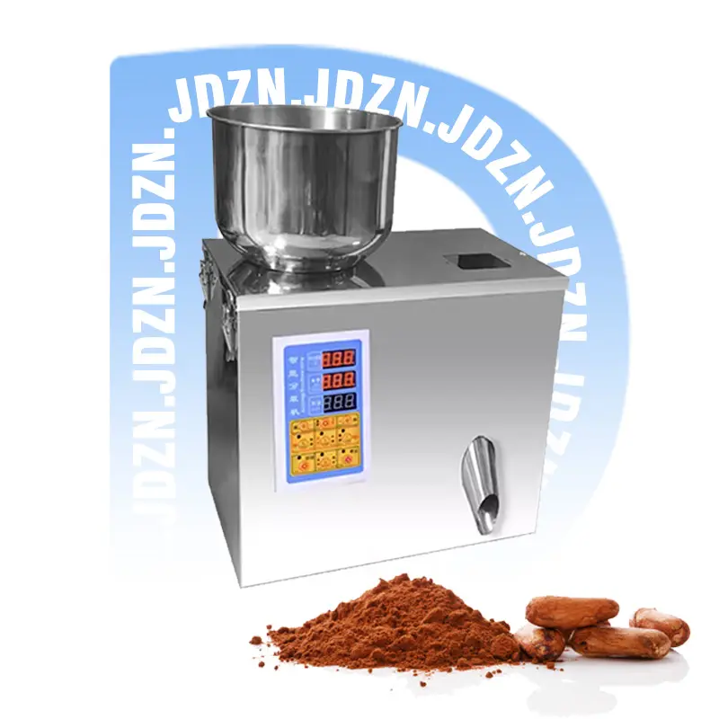 Máquina de enchimento inteligente para cápsulas pequenas de café, 1g, 2g, 5g e 6g, balança inteligente de grânulos