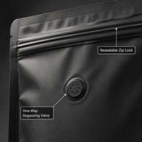 Pochette souple mate durable refermable avec fermeture éclair, qualité alimentaire, anti-humidité, impression personnalisée, emballage alimentaire pour bébés et animaux de compagnie (MOPP)