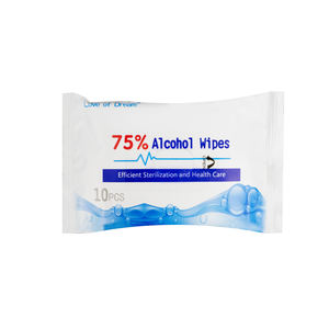 ผ้าเช็ดทำความสะอาดแอลกอฮอล์ <span class=keywords><strong>75</strong></span>% พร้อมโลโก้สั่งทำ - Product Image 6