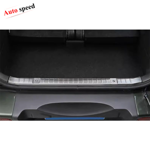 Protection intérieure du coffre arrière, plaque <span class=keywords><strong>de</strong></span> protection du seuil du pare-chocs arrière pour Suzuki Jimny 07-17 - Product Image 2