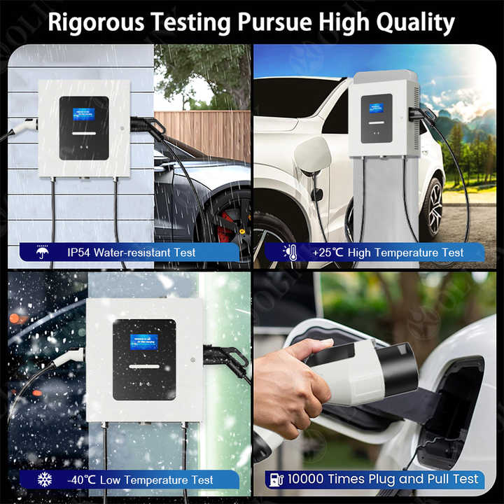 Olink CCS2 Dual Gun Charging Station DC small DC 40KW Wall Mounted ...