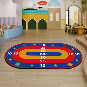 <span class=keywords><strong>Tappeto</strong></span> da <span class=keywords><strong>gioco</strong></span> interattivo educativo viola per <span class=keywords><strong>bambini</strong></span> tappeti rotondi personalizzati con logo Designer tappeti rotondi - Product Image 5