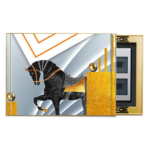 Aluminum Alloy Square <b>Frame</b> Digital Printing Lightweight <b>Metal</b> <b>Frame</b> Living Room Decorative Cover - Product Image 2