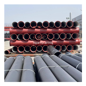 ท่อเหล็กหล่อเหนียวชนิด K9 คุณภาพดีที่สุด ขนาด 8 นิ้ว สำหรับน้ำ 300-600 มม. ได้รับการรับรองมาตรฐาน ISO 400 มม./ม. ต่อเมตร - Product Image 4