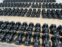 Ensemble d'haltères réglables DFT Gym Weight Dumbbell Accessory 25LB pour usage domestique et commercial