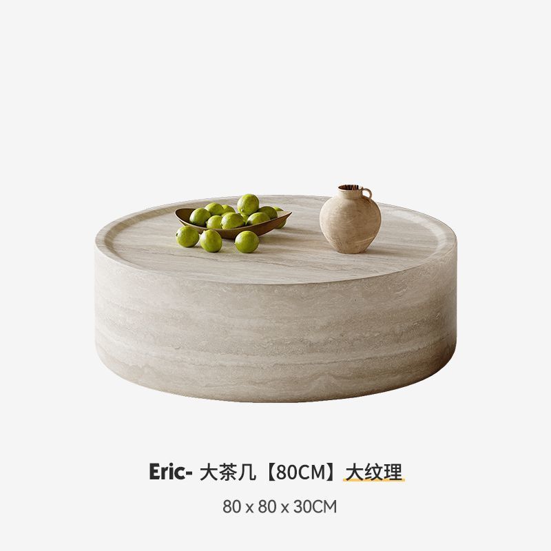 โต๊ะกาแฟลายหินอ่อนสีขาวนวล [80*30ซม.]