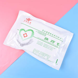 Kit de apósitos médicos desechables Longhu con pinzas y almohadillas de algodón para el cuidado de heridas, 200 cajas, fabricado en Jiangsu - Product Image 2