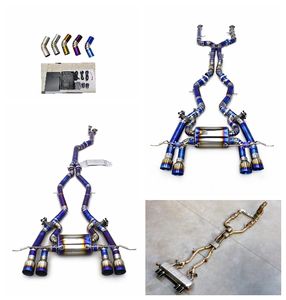 مصنع سباق لأنبوب ظهر القطط لبي دبليو mw M3/g4 G80/G82 S58 T من من من التيتانيوم أنبوب متوسط واحد أنبوب عادم خلفي - Product Image 1