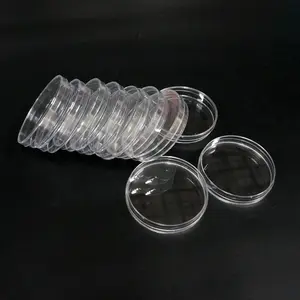 Оптовая продажа лабораторных бактериальных культур клеток 120 мм 90 мм одноразовые чашки Петри с агаром