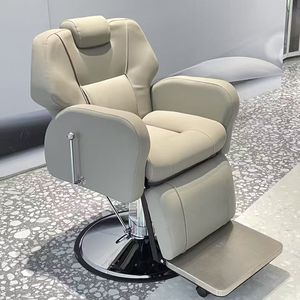 Heavy-Duty Foldable Metal Barber Chair with Comfort <b>Footrest</b> Durable Design for Busy Beauty Salons - Product Image 6
