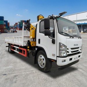 Camion grue à bras articulé HOT ISUZU 4*2 5 tonnes 6,3 tonnes 8 tonnes, grue montée sur camion - Product Image 1