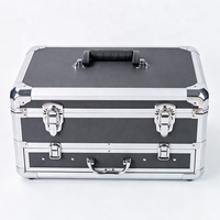 Caja de Transporte de Herramientas de Aluminio Protectora e Impermeable para Equipo de Almacenamiento