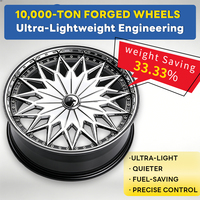 Rines de Rueda Forjados con Acabado Espejo de 19, 20, 21 y 22 Pulgadas, 6x139.7, Servicio OEM y ODM, Rines de Aluminio Forjado Todoterreno para FORD