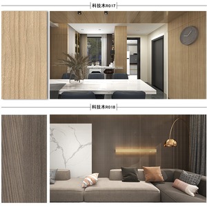 Modern Wood Grain Wall Furniture <strong>PVC</strong> Vacuum Membrane Press <strong>Film</strong> Roll <strong>PVC</strong> <strong>Film</strong> Decorative <strong>Films</strong> - Product Image 4