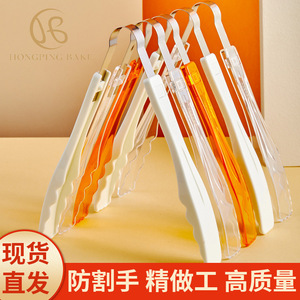 Food <b>Clips</b> For Bread Cakes Desserts Fruits Cookies Spicy Hot Pot PP Material White Color Large Size - Product Image 2