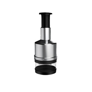 Garlic Chopper Vegetable Cutter Manual Stainless Steel 304 Meat Grinder Kitchen Tool - Product Image 5